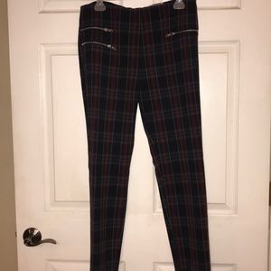 Plaid forever 21 pants